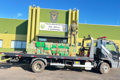 PMPR apreende mais de meia tonelada de crack e três toneladas de maconha em Iporã
