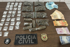 PCPR prende 24 pessoas em megaoperação contra tráfico de drogas e lavagem de dinheiro em três estados