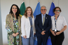 "Governo do Estado potencializa parceria com OPAS/OMS voltada aos cuidados com as pessoas idosas
