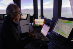 porto - Engenheiros da Portos do Paraná realizam simulação de atracação de navios de cruzeiro