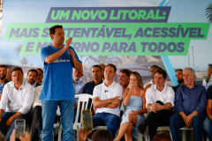 ASSINATURA DA ORDEM DE SERVIÇO PARA CONSTRUÇÃO DA UNIDADE NOVA ESCOLAR PROFESSORA RENNÈ CARVALHO DE AMORIM, LOCALIZADO NO BALNEÁRIO DE IPANEMA EM PONTAL DO PARANÁ