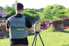 PCP compra dois scanners tridimensionais inéditos responsáveis pela análise precisa em cenas de crimes