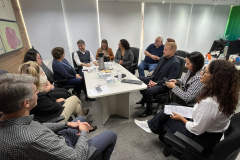  Sesa recebe comitiva do Espírito Santo para troca de experiências em Saúde Digital