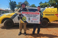 Patrulha Rural da PMPR colabora para redução de homicídio, roubo e furto em ambiente rural