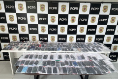 Em iniciativa inédita, PCPR devolverá 160 celulares recuperados em Cascavel