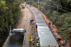 Pavimentação Estrada SJP-Mandirituba