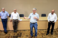 O secretário da Agricultura e do Abastecimento, Norberto Ortigara, deu posse nesta terça-feira (8) à nova diretoria da Agência de Defesa Agropecuária do Paraná (Adapar)
