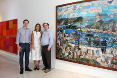 O procurador federal Deltan Dallagnol, coordenador da Operação Lava Jato em Curitiba, e o professor de Harvard, Mathew Stephenson, especializado em estudos sobre corrupção, estiveram no Museu Oscar Niemeyer (MON) nesta sexta-feira (18). Eles foram recebidos pela diretora-presidente Juliana Vosnika.  -  Curitiba, 18/01/2019  -  Foto: Eduardo Alves Cruz/MON