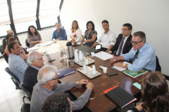 Uma reunião nesta terça-feira na Secretaria da Justiça, Família e Trabalho selou o início da solução para um imbróglio judicial que se arrasta desde 2015.
Foto: SEJU