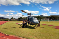 A perita criminal e coordenadora da Comissão de Identificação de Vítimas de Desastres em Massa da Polícia Científica do Paraná, Patrícia Doubas Cancelier, está em Brumadinho, em Minas Gerais, para auxiliar na recuperação e na identificação dos corpos encontrados após o rompimento de uma barragem. 