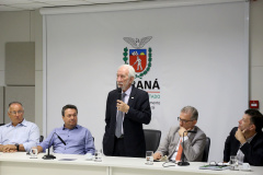 Reunião para definir as estratégias do Turismo no Paraná.  -  Curitiba, 30/01/2019  -  Foto: Jaelson Lucas/ANPr