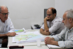 Integrantes do grupo de trabalho que atua na elaboração do Plano para o Desenvolvimento Sustentável do Litoral do Paraná se reuniram nesta semana, em Curitiba, para discutir as propostas do macrozoneamento da região.  - Curitiba, 01 02 2019  -  Foto: Divulgação SEDU