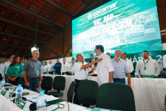 O governador Carlos Massa Ratinho Junior participou nesta quarta-feira (06), em Maringá, da Assembleia Geral Ordinária de prestação de contas do exercício 2018 da Cocamar.  -  Maringá, 06/02/2019  -  Foto:Mateus Girotto/Cocamar