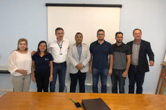 A Fundação Estatal de Atenção em Saúde do Estado do Paraná (Funeas), responsável pela administração do Hospital Regional do Litoral, em Paranaguá, deu posse nesta quarta-feira (13) à nova diretoria da instituição, como parte de um novo projeto de reestruturação.  -  Curitiba, 13/02/2019  -  Foto: Divulgação SESA