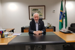 O vice-governador do Paraná, Darci Piana, assume o governo do estado neste sábado 23, até o próximo dia 11 de março. Piana assume, dada a viagem do governador Carlos Massa Ratinho Junior aos EUA. Foto: ANPr