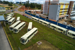 Novos Ônibus no Terminal de Pinhais. 15/03/2019
Foto: Maurilio Cheli