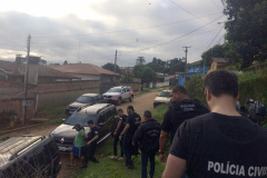 A Polícia Civil do Paraná deflagrou nesta terça-feira (19) a Operação ?Proteção Integral? com o objetivo de combater o abuso e a exploração sexual de crianças e adolescentes. Onze mandados de busca e apreensão foram cumpridos em oito cidades do Estado ? Curitiba, Almirante Tamandaré, Londrina, Foz do Iguaçu, Cascavel, Palmas, Pato Branco e Cambé.  -  Curitiba, 19/03/2019  -  Foto: Divulgação PCPR