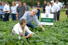 O secretário estadual da Agricultura e do Abastecimento, Norberto Ortigara, participou nesta quinta-feira (28) em Ponta Grossa do lançamento da cultivar de feijão-preto IPR Urutau, elaborada pelo Instituto Agronômico do Paraná (Iapar).  -  Ponta Grossa, 28/03/2019  -  Foto:  Edino Ferreira da Silva/ Iapar