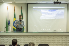 Os Portos do Paraná receberam nesta sexta-feira (29) os participantes do II Fórum Acidentes e Fatos da Navegação e a Cobertura P&I, que reúne a comunidade portuária para discutir questões de segurança na navegação, importância da prevenção e ações de resposta a emergências. Foto: Claudio Neves/APPA