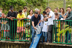 O secretário do Desenvolvimento Sustentável e Turismo, Márcio Nunes, participou, no último sábado (06), da reinauguração do Bosque Municipal "André Ricardo da Silva", em Terra Boa. Durante o evento também houve ações do Programa "Educação Ambiental para Bacias Hidrográficas"  -  Terra Boa, 06/04/2019  -  Foto: Dênis Ferreira Netto/SEDEST