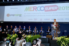 Governador Carlos Massa Ratinho Júnior abre a Mercosuper 2019 -  38ª Feira e Convenção Paranaense de Supermercados  -  Pinhais, 09/04/2019  -  Foto: Gilson Abreu/ANPr