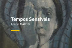 Além da oficina, às 16h, a equipe do Educativo irá mediar uma visita à exposição “Tempos Sensíveis”, que é composta por obras do acervo do Museu de Arte Contemporânea do Paraná (MAC-PR). Foto: MON