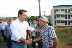 Governador Carlos Massa Ratinho Júnior visita a fábrica da Klabin em Ortigueira, na assinatura de convênio com a empresa e a prefeitura do município para a construção da Escola Técnica de Operação Florestal e Agrícola. - Ortigueira, 16/04/2019 - Foto: Jaelson Lucas/ANPr