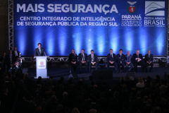 Governador Carlos Massa Ratinho Junior, recebe Presidente Jair Bolsonaro.
Foto Gilson Abreu/ANPr