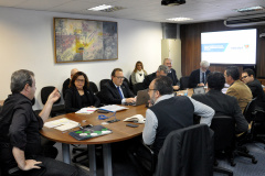 O superintendente da Ciência, Tecnologia e Ensino Superior, Aldo Nelson Bona, apresentou nesta segunda-feira (3), em Curitiba, a proposta de lei que estabelece parâmetros para a gestão de pessoal e repasse de recursos nas universidades estaduais.  -  Foto: Divulgação SETI