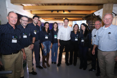 O governador Carlos Massa Ratinho Junior esteve nesta quarta-feira (12) na Digital Agro 2019, em Carambeí, nos Campos Gerais. O evento apresenta e discute as principais novidades tecnológicas para o agronegócio, como a digitalização do campo, automação, robótica, internet das coisas e Big Data. Foto: Rodrigo Felix Leal/ANPr