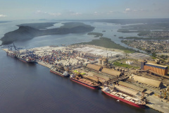 04/2019 - Porto de Paranaguá. Foto: José Fernando Ogura/ANPr