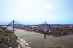 As agências do Trabalhador de Foz do Iguaçu e região vão intermediar mil vagas de trabalho para a construção da 2ª ponte entre o Brasil e o Paraguai, em Foz do Iguaçu, no oeste do Paraná.  -  Curitiba, 17 06 2019  -  Foto: Divulgaçãpo Itaipu Binacional