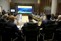Governador Carlos Massa Ratinho Junior durante reunião com a equipe de governo. Curitiba, 23/07/2019. Foto: Jaelson Lucas