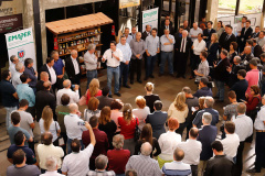 Governador Carlos Massa Ratinho Junior entrega  54 veículos para escritórios da Emater no Interior do Estado. Curitiba, 24/07/2019 - Foto: Rodrigo Felix Leal/ANPr