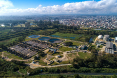 Estação de Tratamento de Esgoto Belém, em Curitiba.
Foto: Maurilio Cheli/Arquivo/ANPr