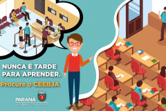 Professores incentivam jovens e adultos a voltar à sala de aula