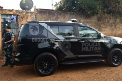 PM realiza operação contra facções criminosas em 40 cidades. Foto:PMPR