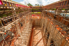  Estação elevatória em construção no Sistema Passaúna. fOTO:sANEPAR