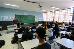 Educação amplia número de escolas com Tutoria Pedagógica. Foto: Geraldo Bubniak/AEN