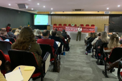 Secretaria da Saúde do Paraná e ANVISA discutem as boas práticas no ciclo do sangue. Foto: Divulgação/SESA