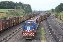 A Ferroeste (Estrada de Ferro Paraná Oeste S.A.) registrou o maior faturamento de sua história atingindo de janeiro até o dia 20 de agosto a marca de R$ 20,556 milhões. O resultado em menos de oito meses é superior a todo o ano de 2018, que registrou R$ 20,523 milhões. No ano passado, no mesmo período, a Ferroeste havia faturado R$ 14,34 milhões - o balanço deste ano é 43% superior.  Foto: Jaelson Lucas/AEN