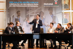 Governador Carlos Massa Ratinho Junior libera suplementação orçamentária para universidades estaduais. Curitiba, 26/08/2019 
