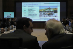 O governador Carlos Massa Ratinho Junior reunido com seu secretariado.Curitiba, 03-09-19.Foto: Arnaldo Alves / ANPr.