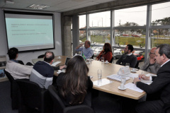 Governo e Cedes discutem ações universidades em prol dos ODS. Foto: Divulgação/SETI