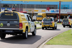 Curitiba, 10 de setembro de 2019. Lançamento Operação Saturação 1º CRPM