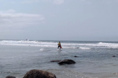 A Paraná Turismo apoiou com divulgação e marketing o evento neste fim de semana na Ilha do Mel. Surfistas profissionais desembarcaram na Ilha do Mel para mais uma etapa válida pelo Campeonato Brasileiro de Surfe. O Cattalini apresenta: Eco Ilha Surf Pro 2019 reuniu a elite do esporte nacional na disputa pelos 3 mil pontos no ranking e pelos R$ 30 mil em dinheiro, a maior premiação da história do surfe na categoria masculino, no Paraná. Foto:Kelly Frizo/Divulgação Esporte Paraná