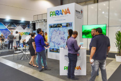 A Paraná Turismo, vinculada à Secretaria de Estado do Desenvolvimento Sustentável e do Turismo, está participando do evento Boat Show, em São Paulo, com um estande para divulgação do turismo náutico do Paraná. O evento começou quinta-feira (19) e segue até terça-feira (24). Participam as principais empresas do mercado náutico. Foto: Denis Ferreira Netto/SEDEST