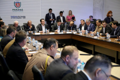 Governador Carlos Massa Ratinho Junior durante reunião com a equipe de governo. Curitiba,01/10/2019 - Foto: José Fernando Ogura/AEN