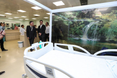 O governador Carlos Massa Ratinho Junior inaugura nesta terça-feira (01), novos leitos de UTI do Hospital de Reabilitação Ana Carolina Moura Xavier, de Curitiba. O espaço, que estava fechado há dez anos.  01/10/2019 - Foto: Geraldo Bubniak/AEN