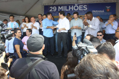 Governador Carlos Massa Ratinho Junior em Londrina. Londrina,03/10/2019 Foto:Jaelson Lucas / AEN